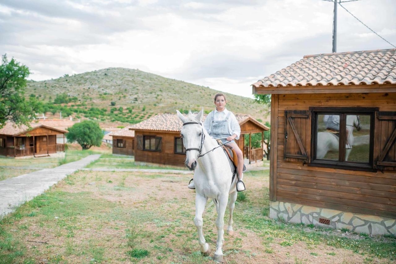 Aldea Los Odres - Cabanas De Madera De 1ª Con Piscina Privada Y Bbq En La Puerta Moratalla  Bagian luar foto